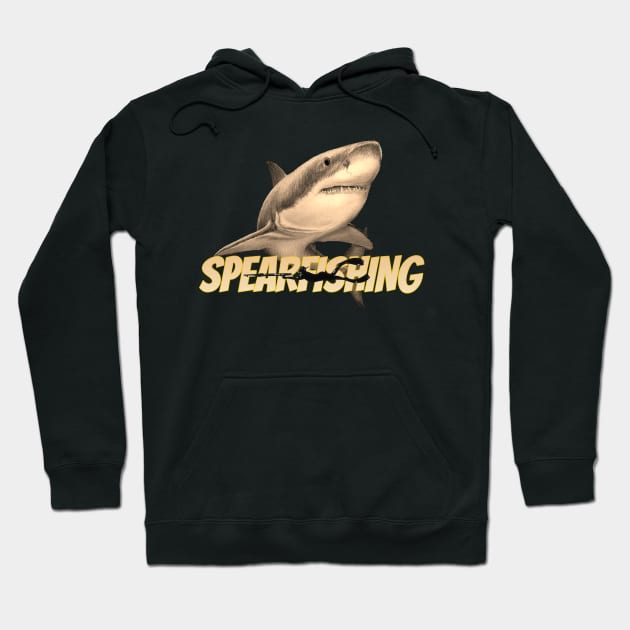 Spearfishing t-shirt design Hoodie by Coreoceanart